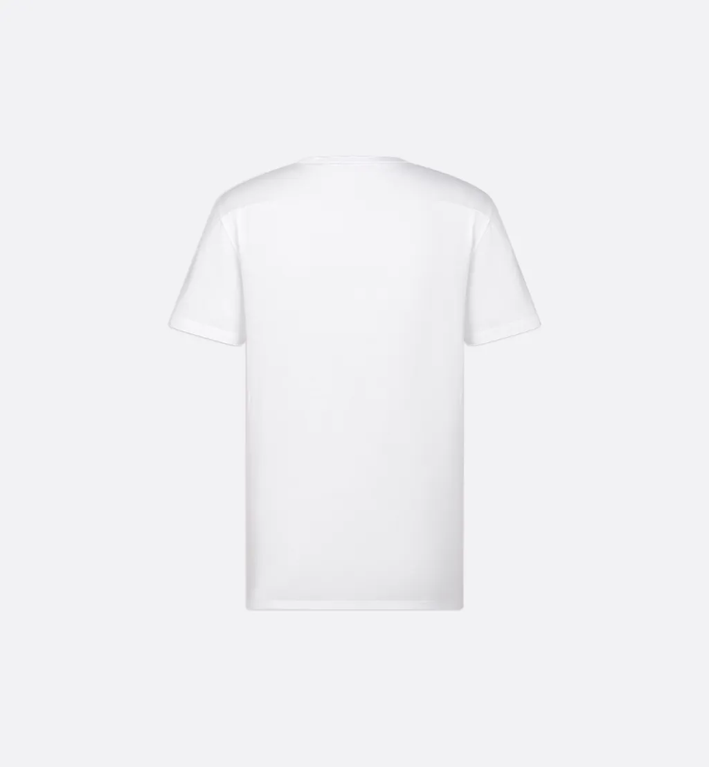 T-Shirt With Bee Embroidery