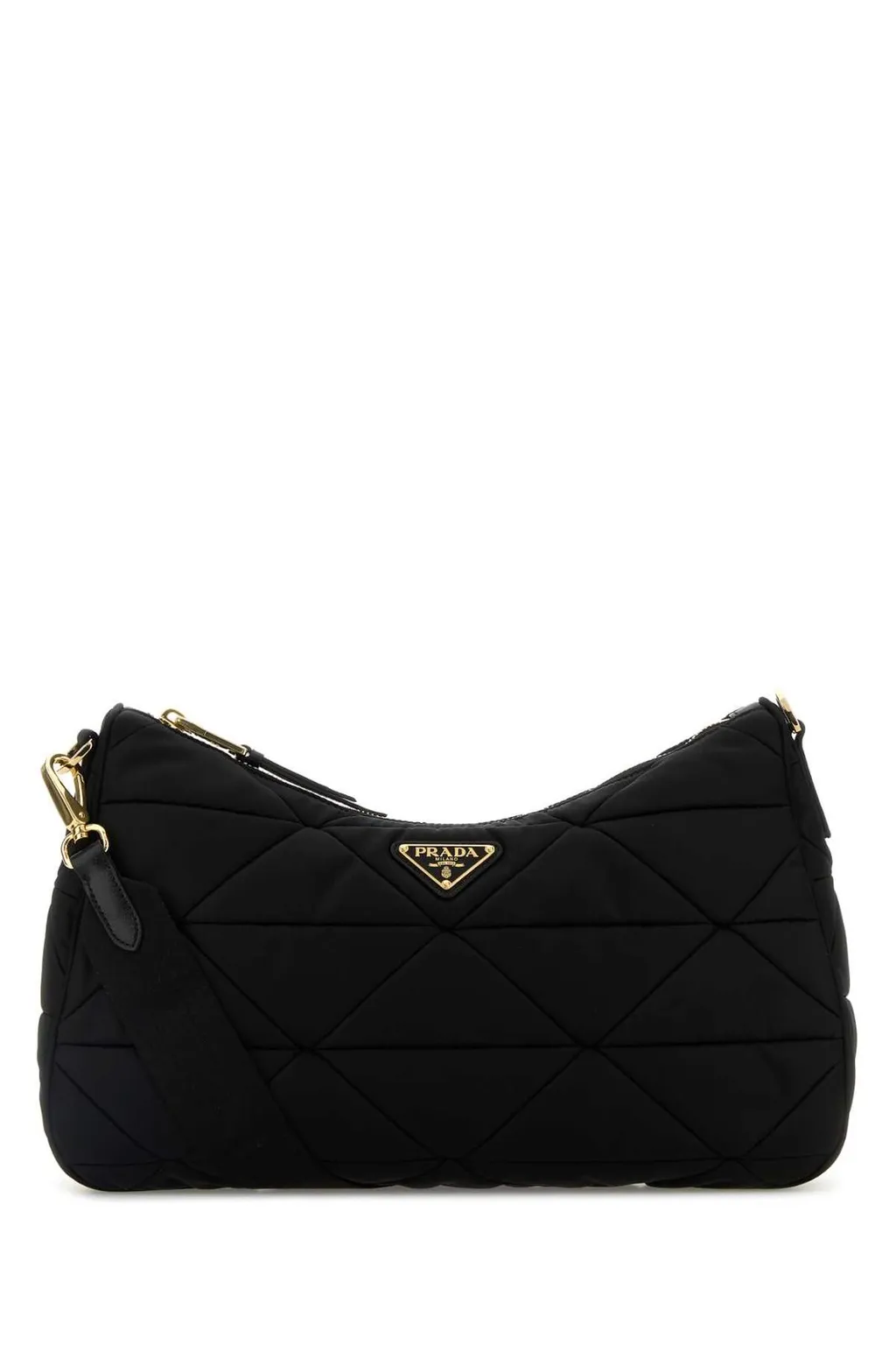 Prada Quilted Zipped Shoulder Bag