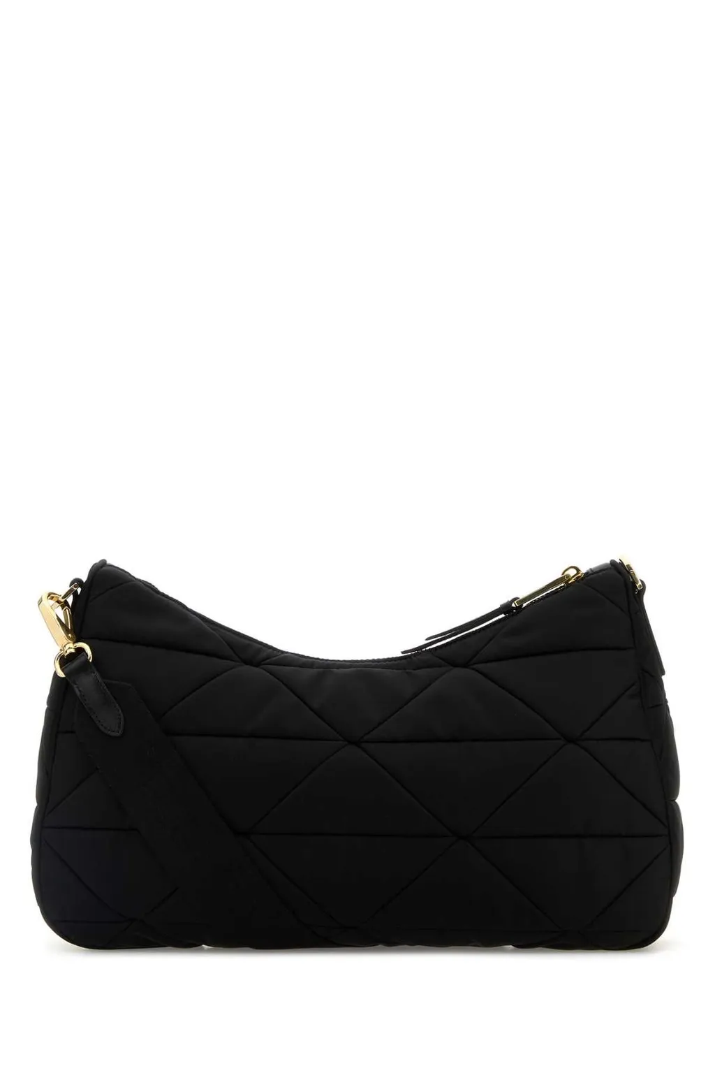 Prada Quilted Zipped Shoulder Bag