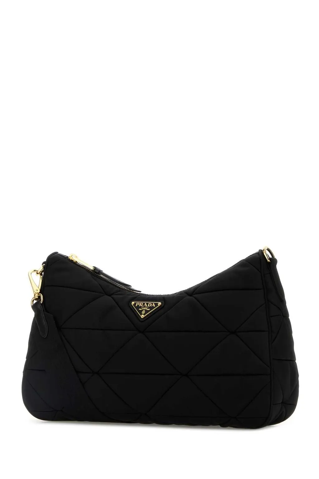 Prada Quilted Zipped Shoulder Bag