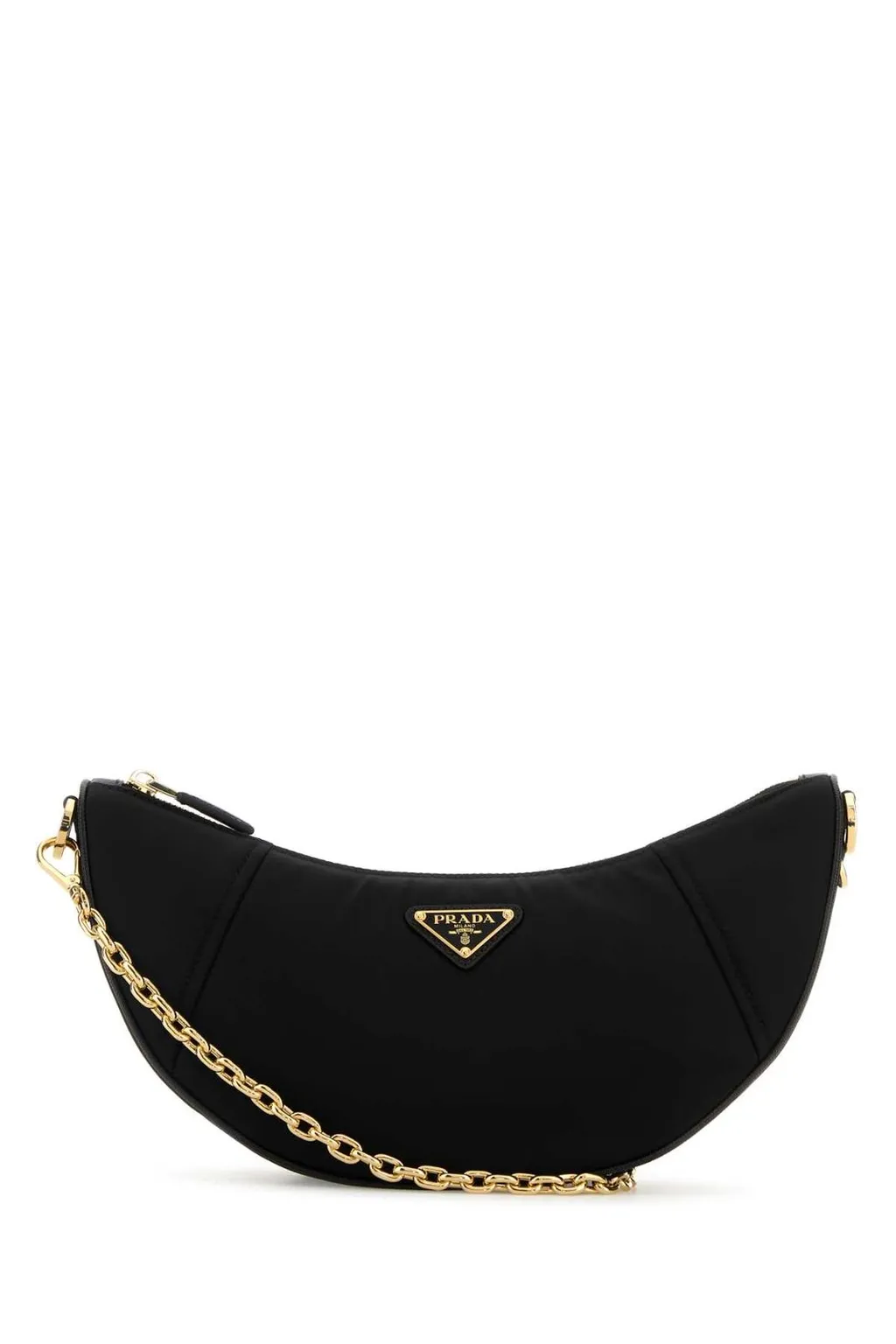 Prada Re-Nylon Demi-Lune Shoulder Bag