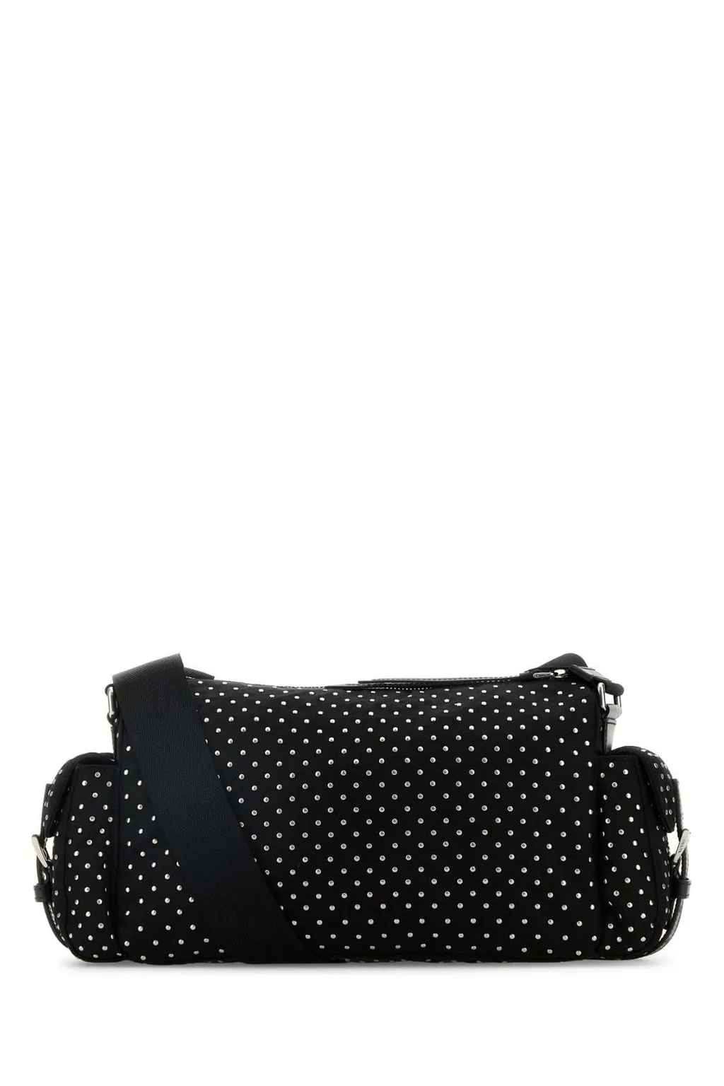 Prada Embellished Zipped Shoulder Bag