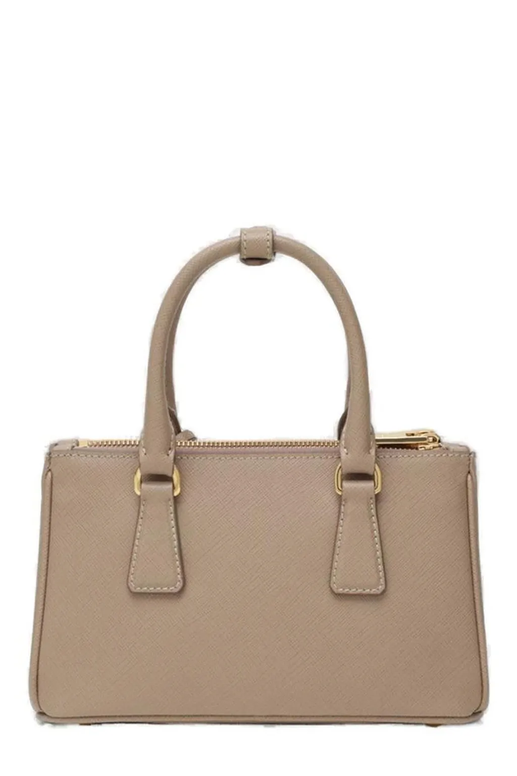 Prada Triangle-Logo Tote Bag