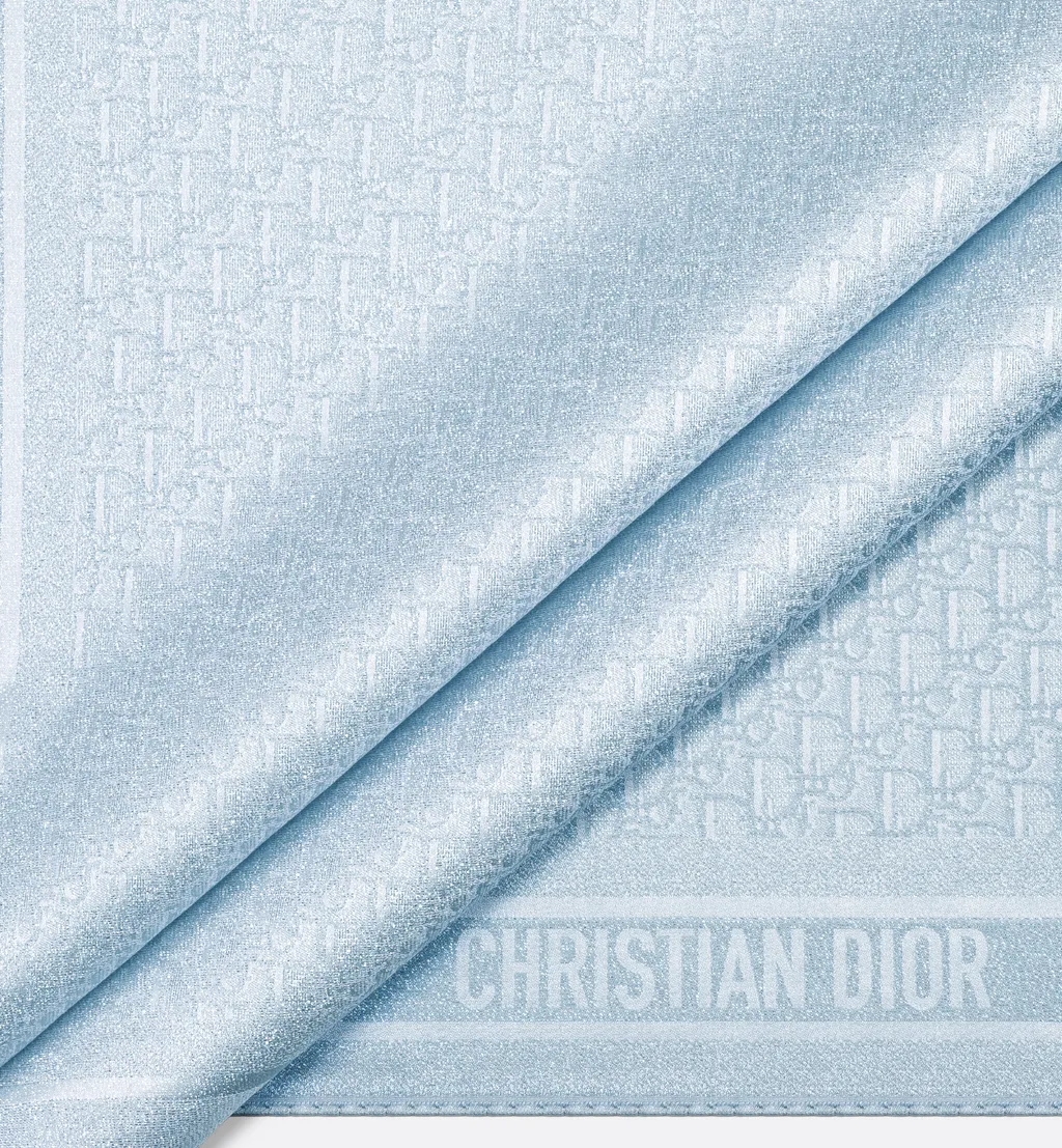 Dior Oblique Natte Shawl