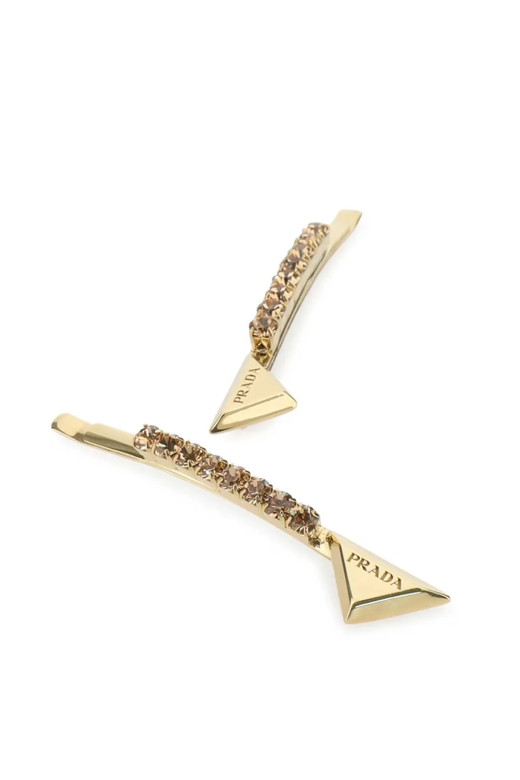 Prada Embellished Hair Slides