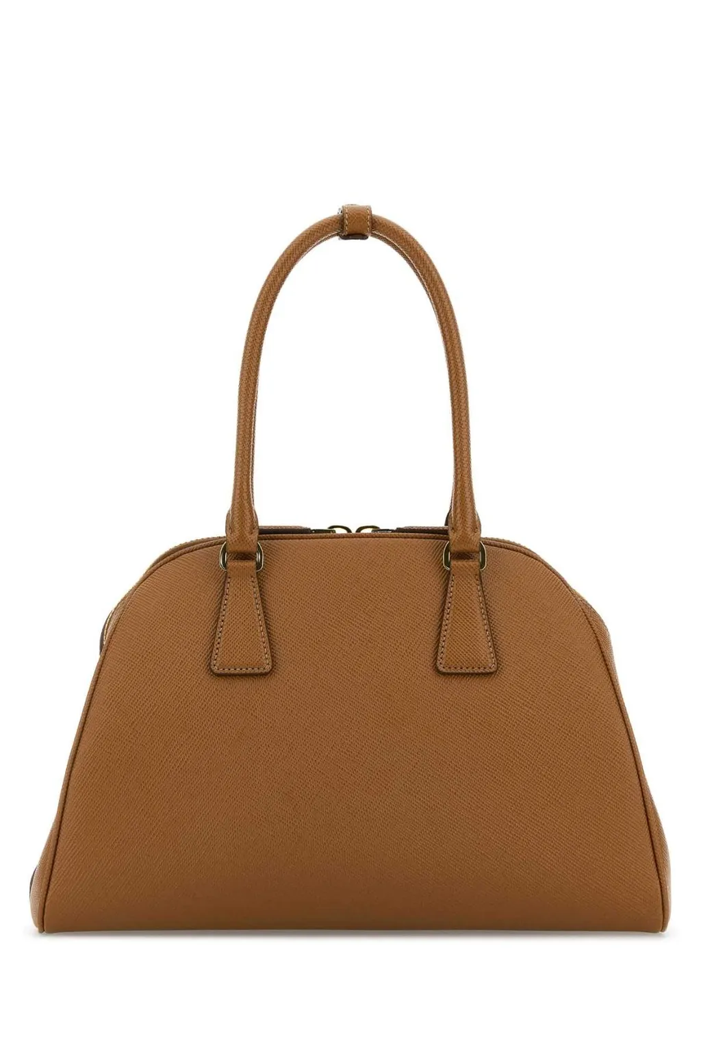 Prada Saffiano Zipped Medium Tote Bag