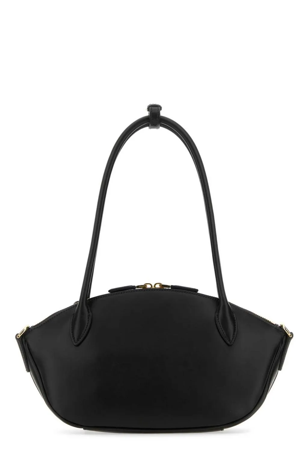 Prada Logo Plaque Tote Bag