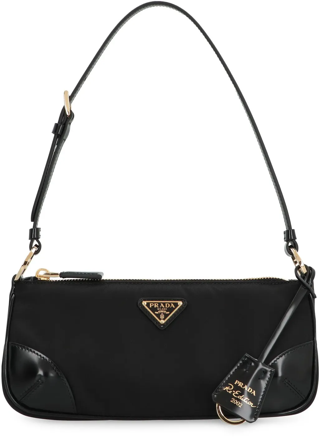 Prada Re-Edition 2002 Triangle Logo Shoulder Bag