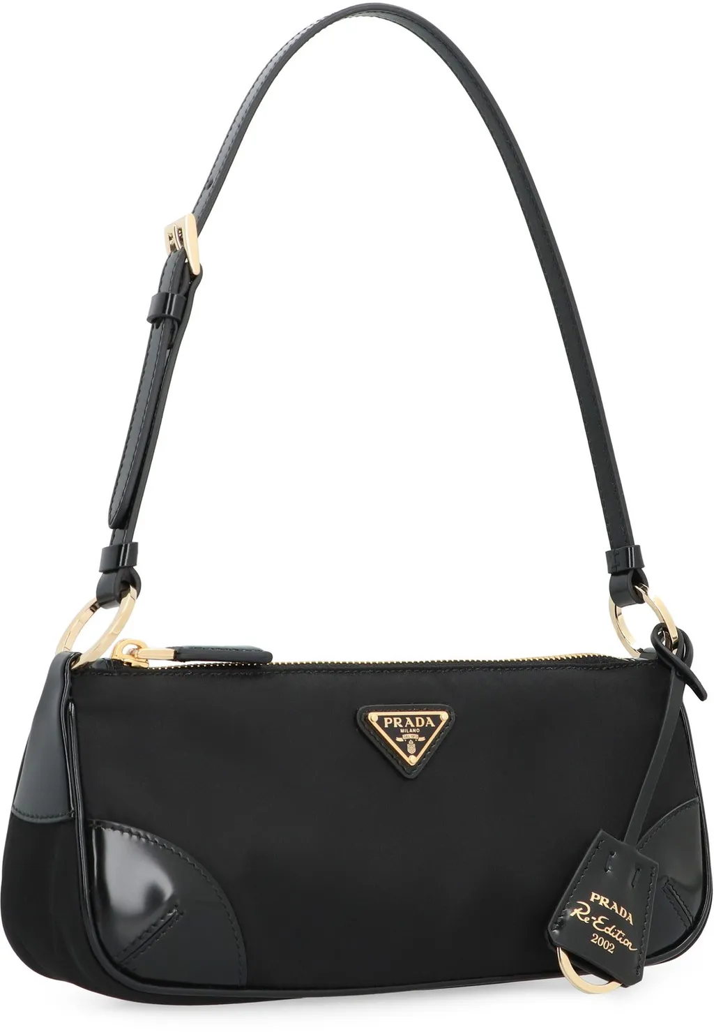 Prada Re-Edition 2002 Triangle Logo Shoulder Bag