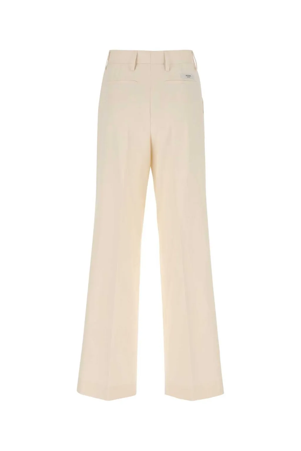 Prada Pressed-Crease Straight Leg Tailored Trousers