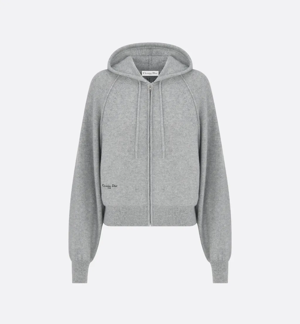 Hooded Zipped Cardigan