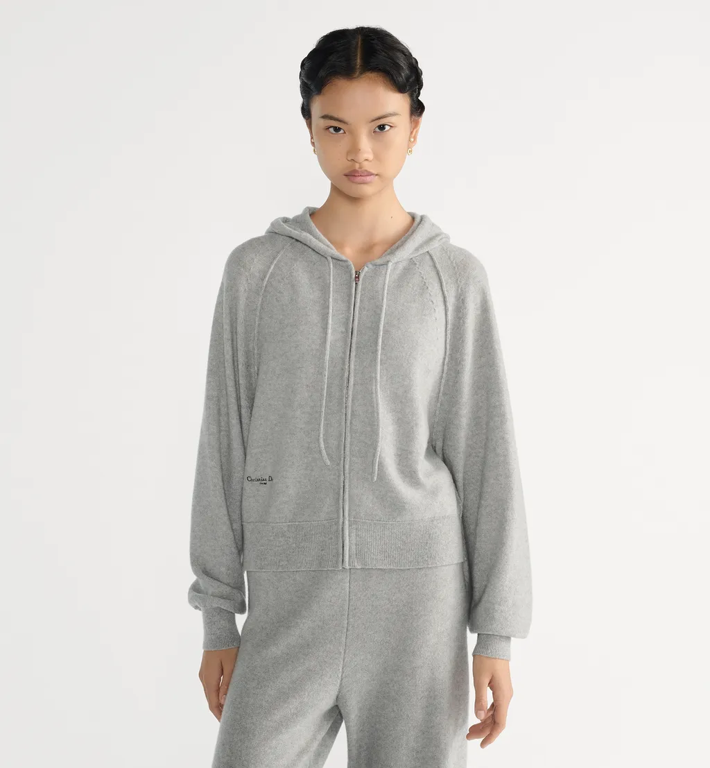 Hooded Zipped Cardigan