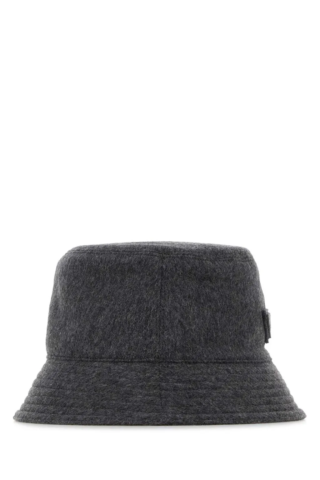 Prada Triangle-Logo Bucket Hat