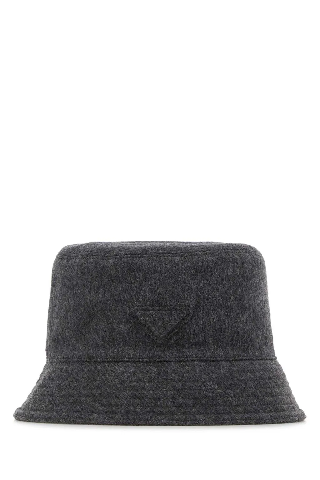 Prada Triangle-Logo Bucket Hat