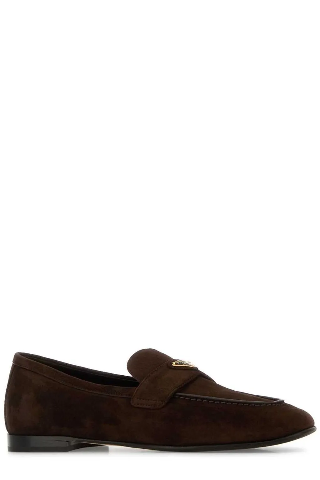 Prada Triangle-Logo Loafers