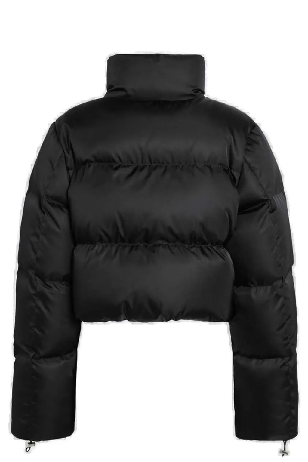 Prada Re-Nylon Zipped Cropped Down Jacket