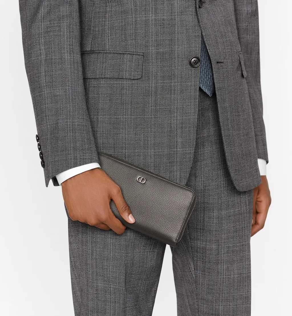 Cd Icon Long Zipped Wallet