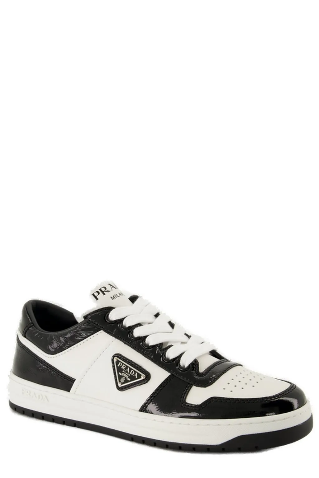 Prada Downtown Triangle Logo Sneakers