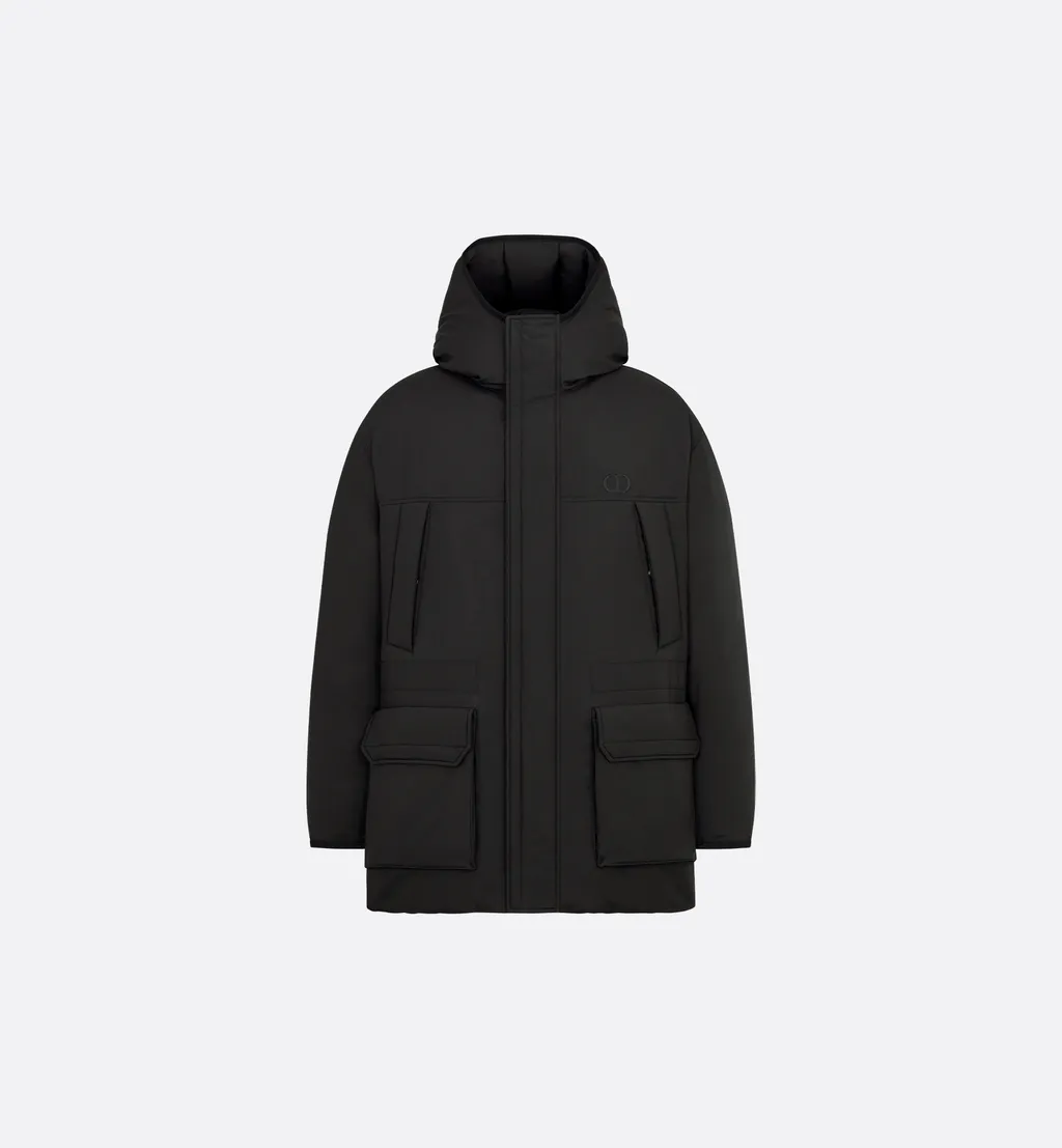 Cd Icon Hooded Down Jacket