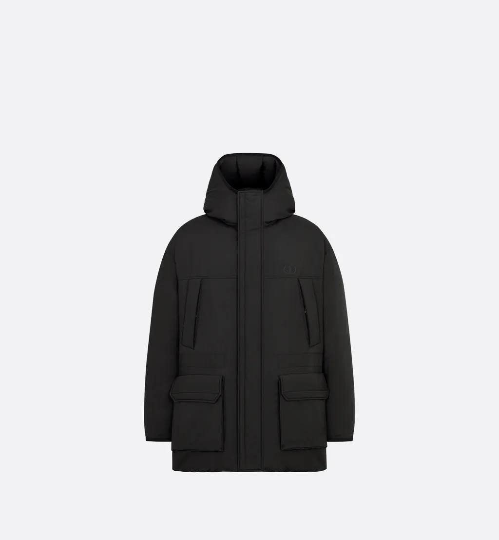 Cd Icon Hooded Down Jacket
