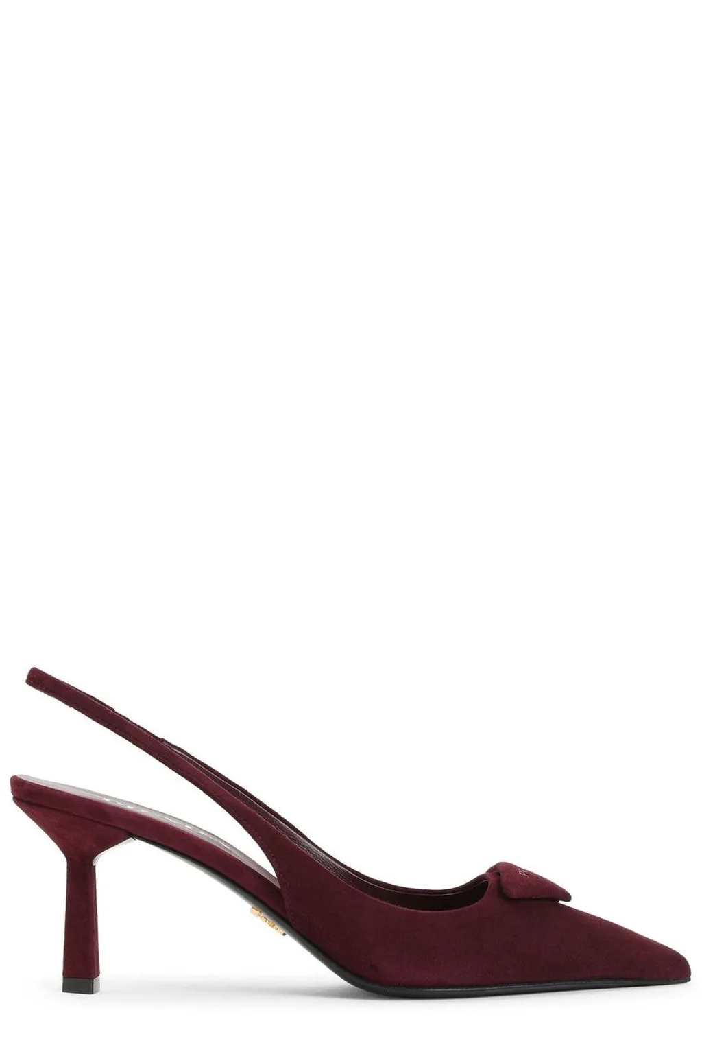 Prada Pointed-Toe Slingback Pumps