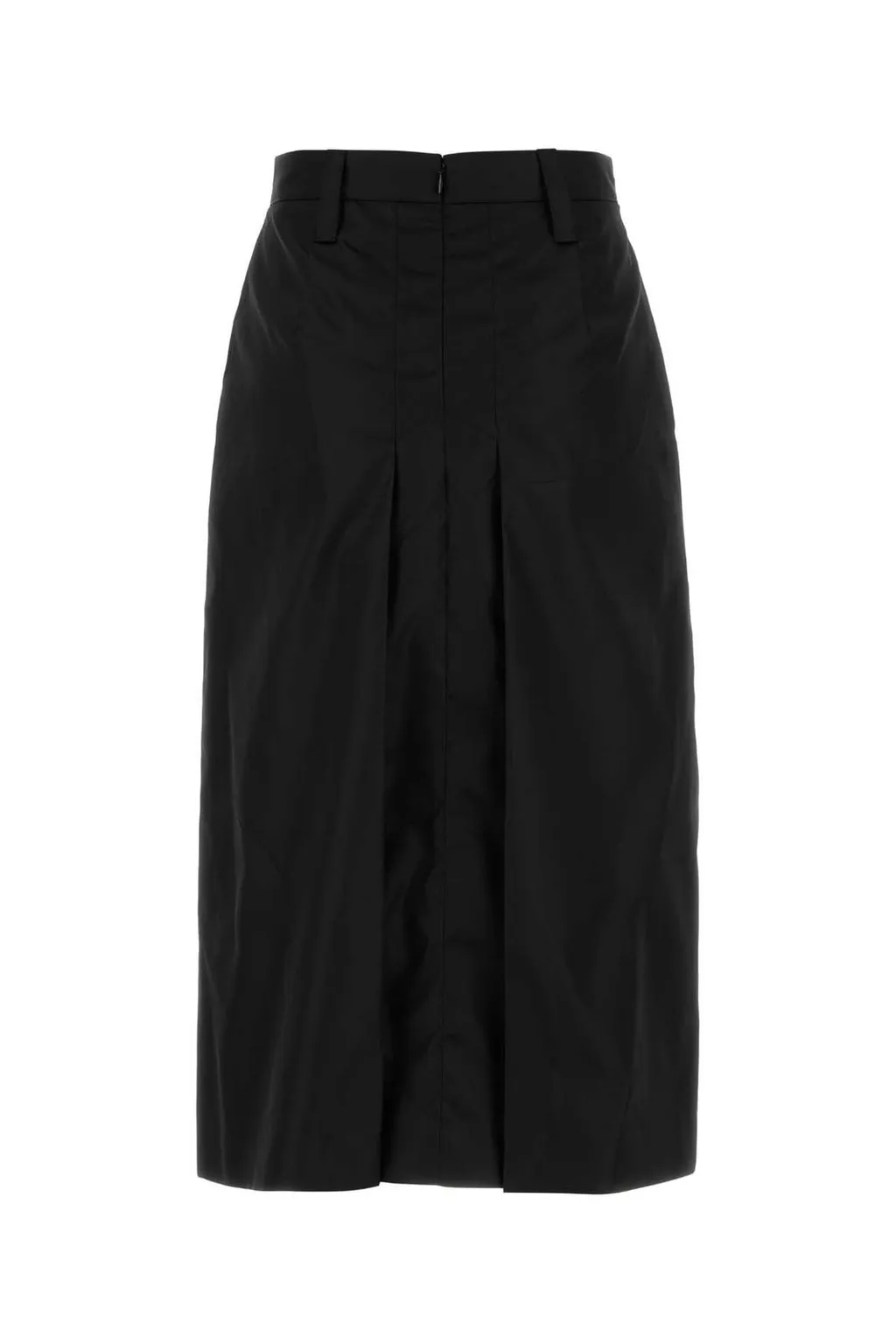 Prada Re-Nylon Pleated Midi Skirt