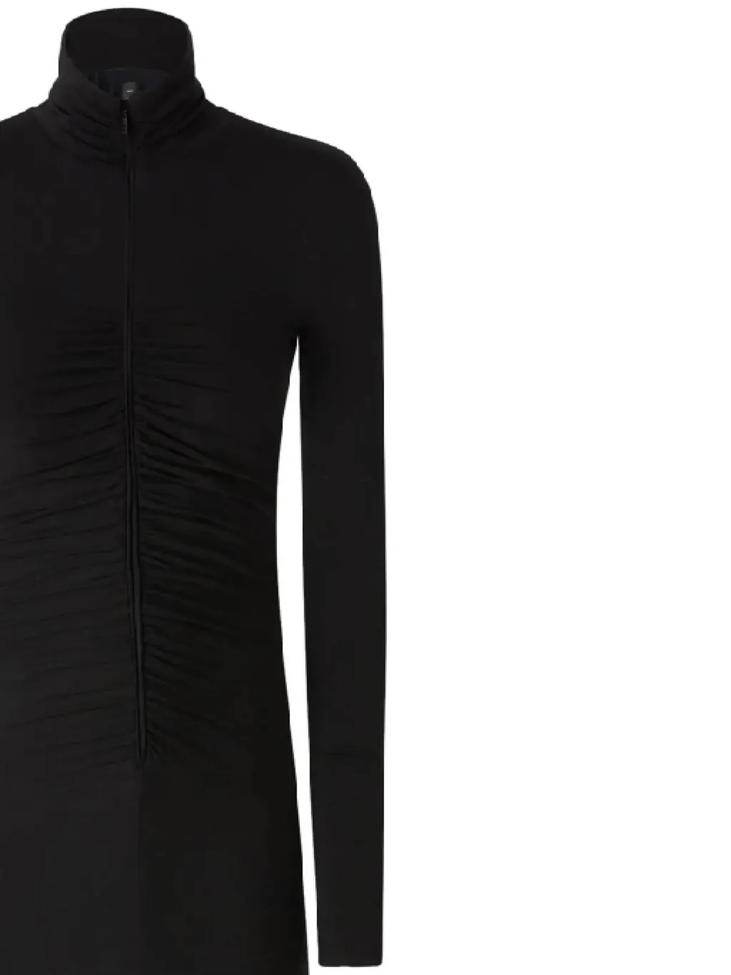 Pinko Dimitrova Turtleneck Long-Sleeve Dress