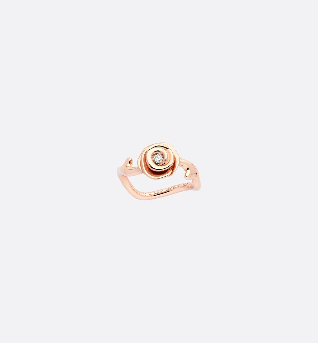 Small Rose Dior Couture Ring