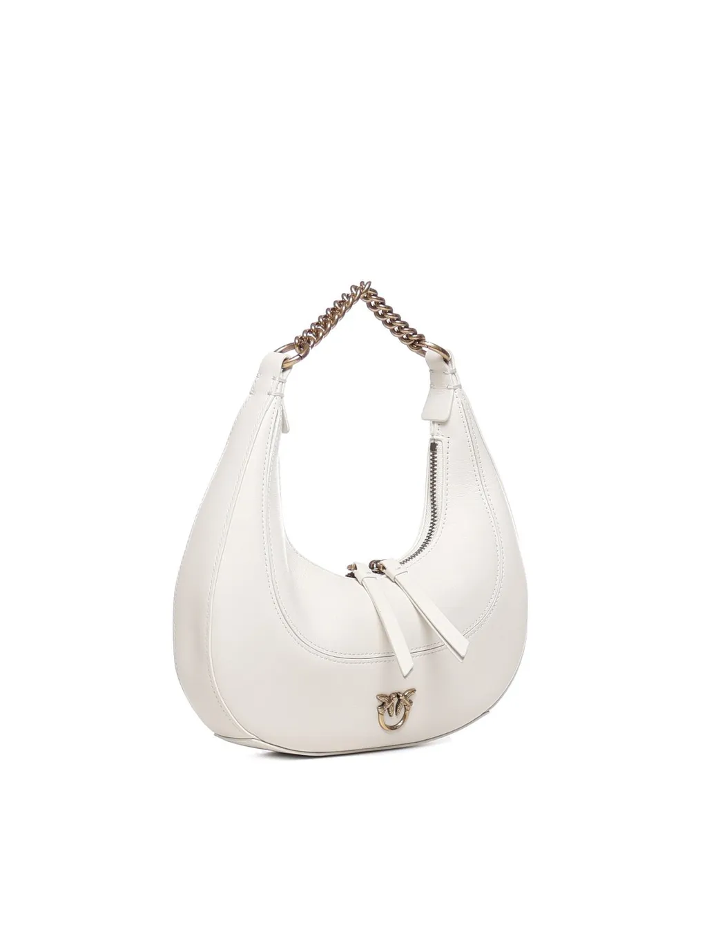 Pinko Brioche Zip-Up Mini Shoulder Bag