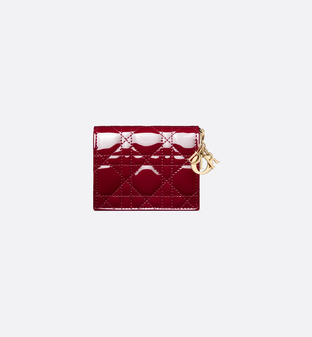 Mini Lady Dior Gardenia Wallet