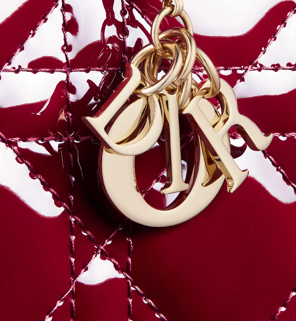 Mini Lady Dior Gardenia Wallet