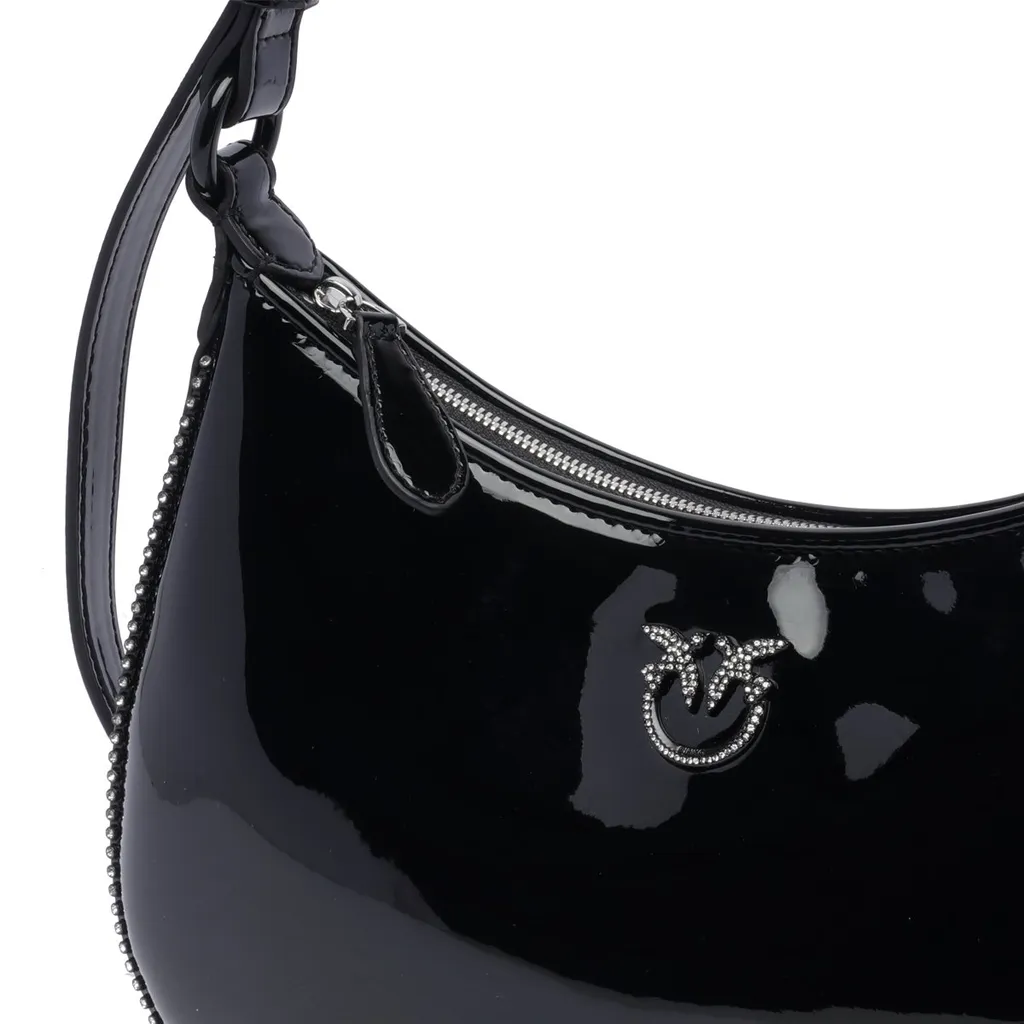 Pinko Love Half Moon Mini Shoulder Bag