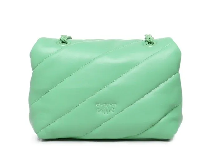 Pinko Love Bird Quilted Crossbody Bag