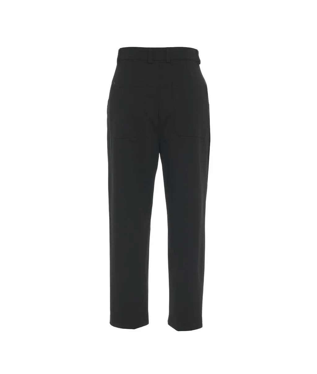 Pinko Regular Fit Straight Leg Pants