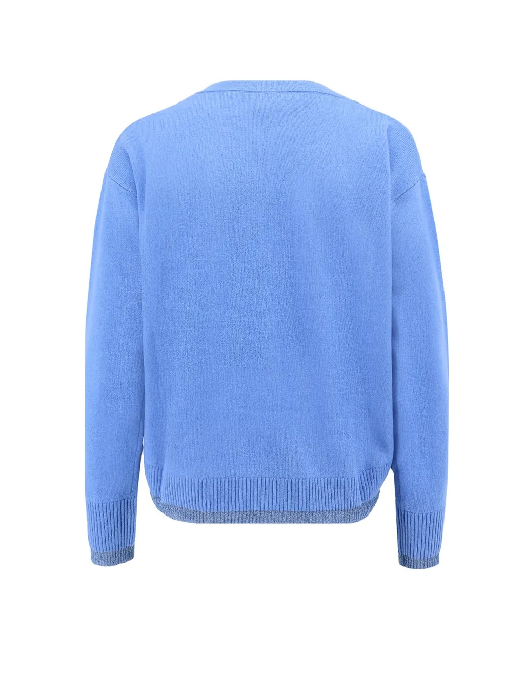 Pinko V-Neck Logo-Embroidered Jumper