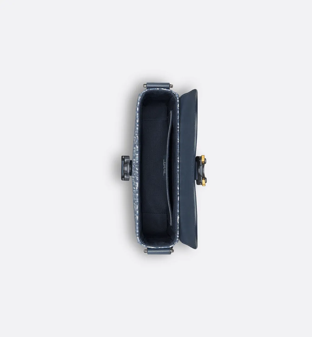 Small Saddle Messenger Bag With Flap