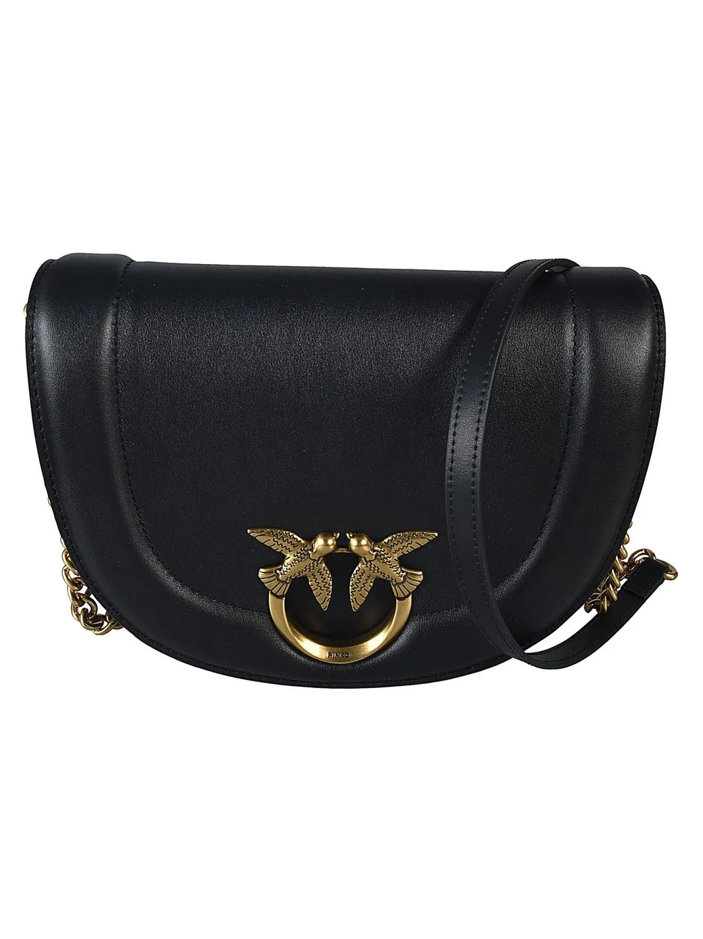 Pinko Love Birds Strapped Crossbody Bag
