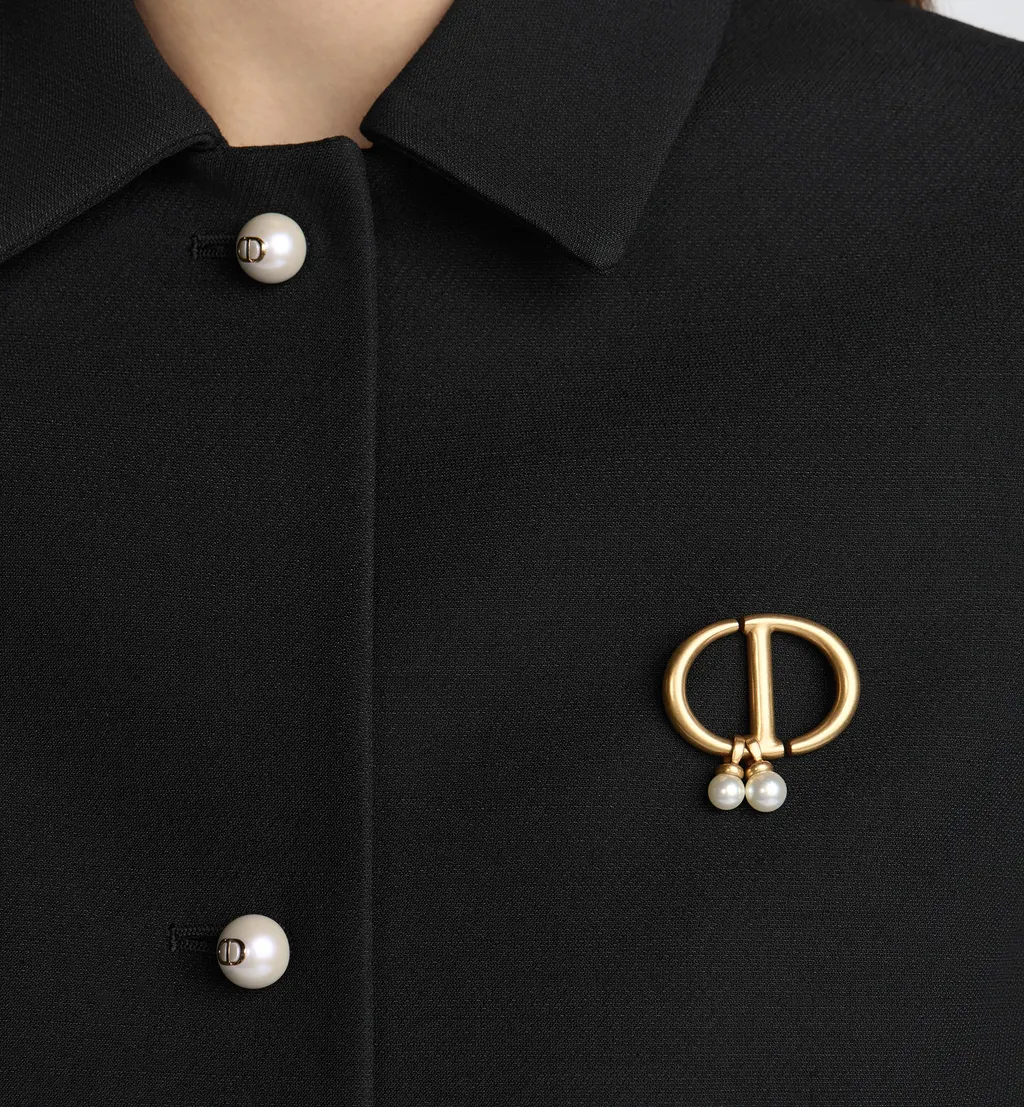 Cd Navy Brooch