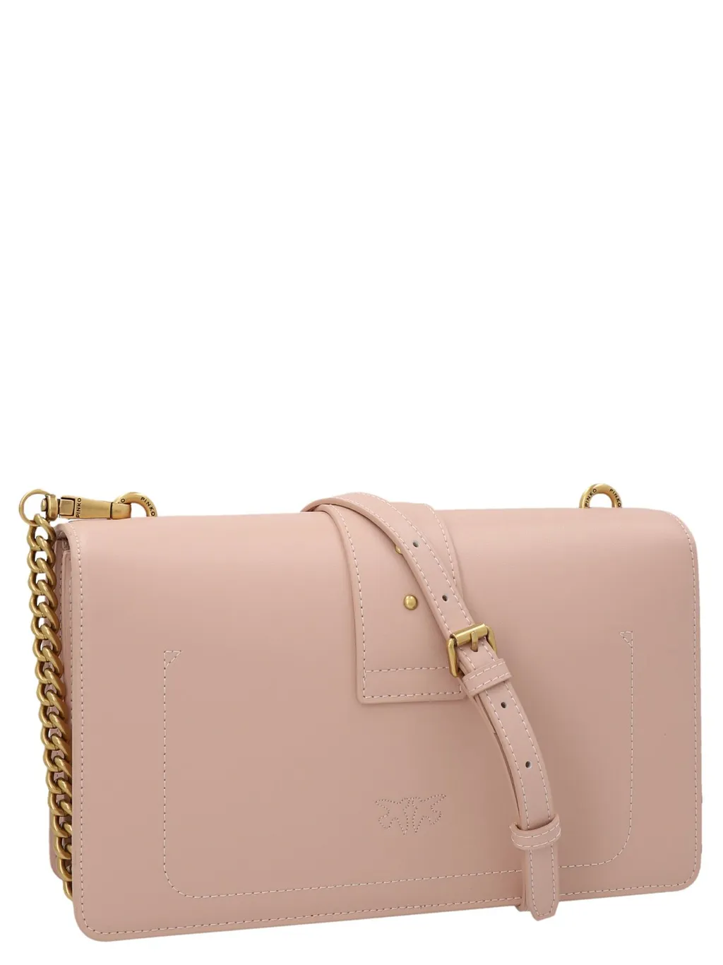 Pinko Love Icon Foldover Crossbody Bag