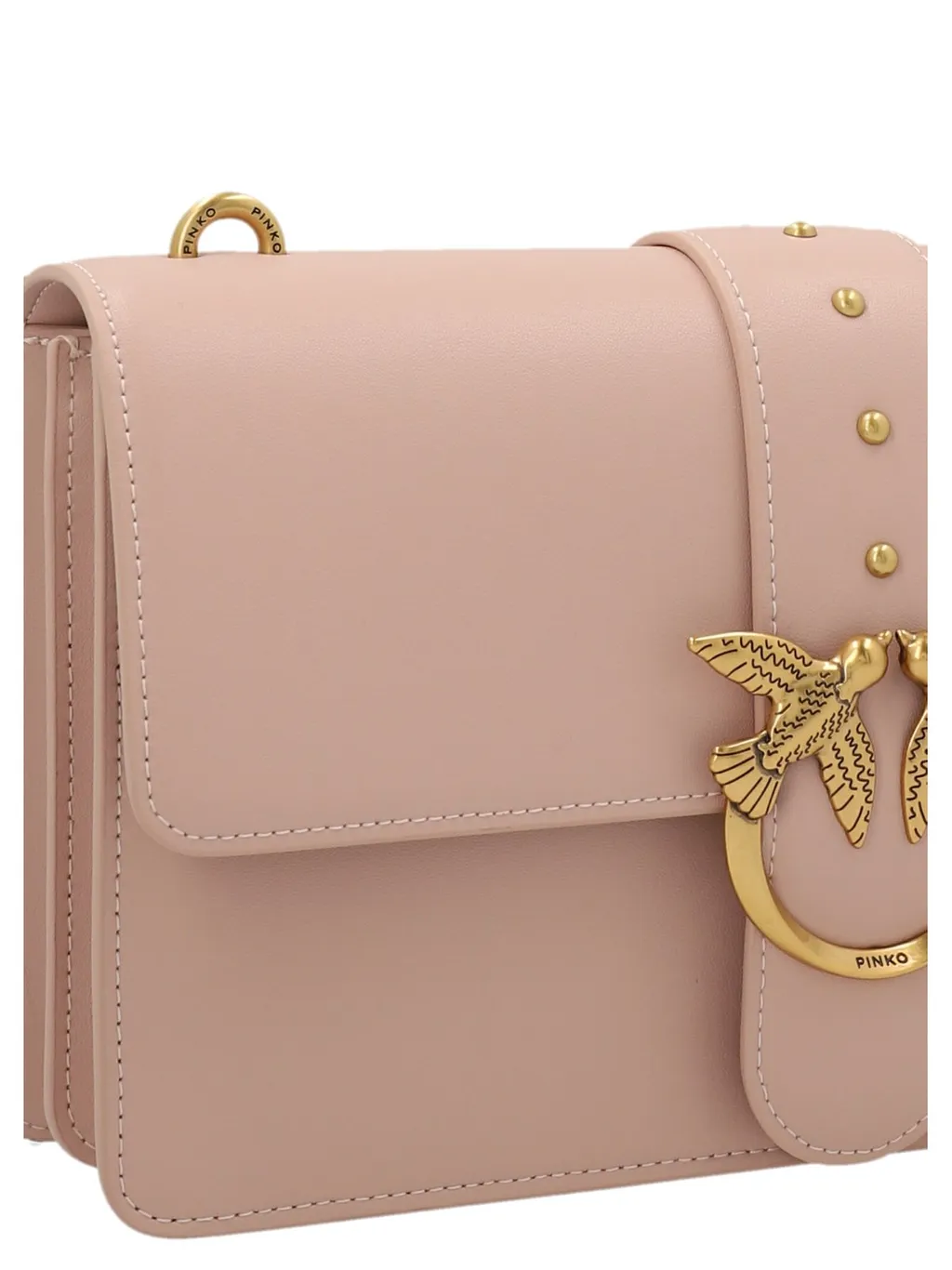 Pinko Love Icon Foldover Crossbody Bag