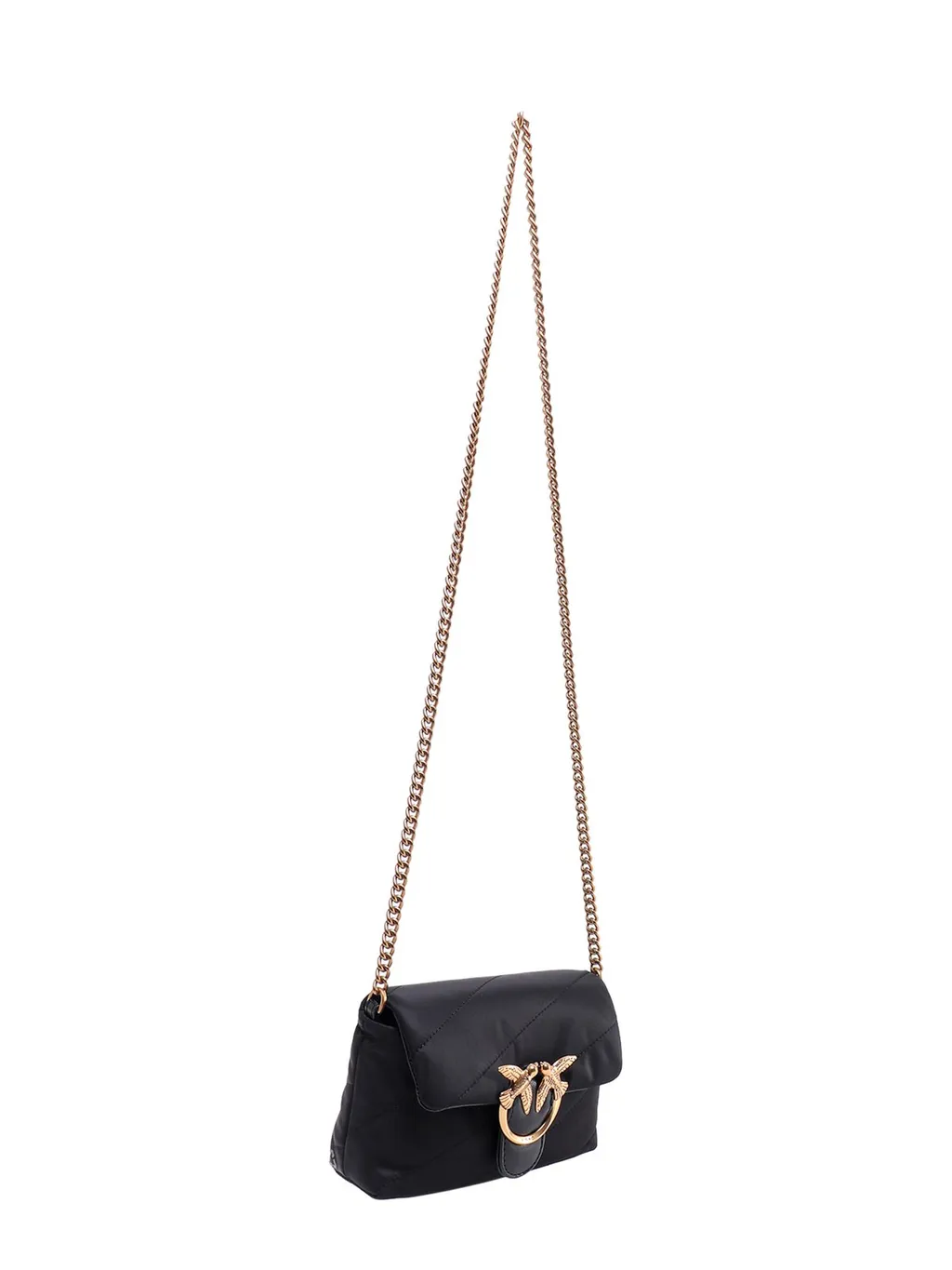 Pinko Baby Love Chain-Linked Crossbody Bag