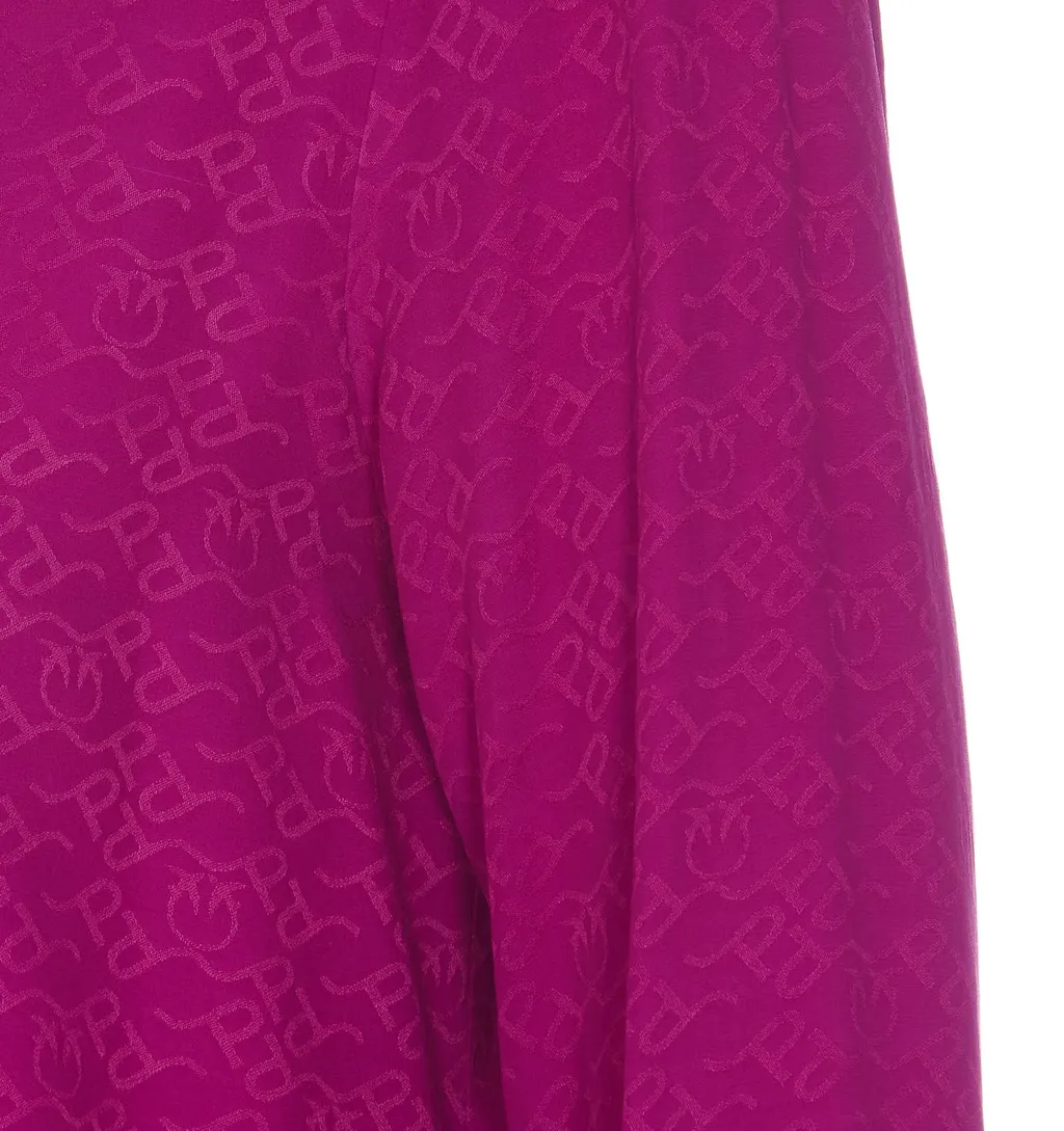 Pinko Logo Jacquard Buttoned Shirt