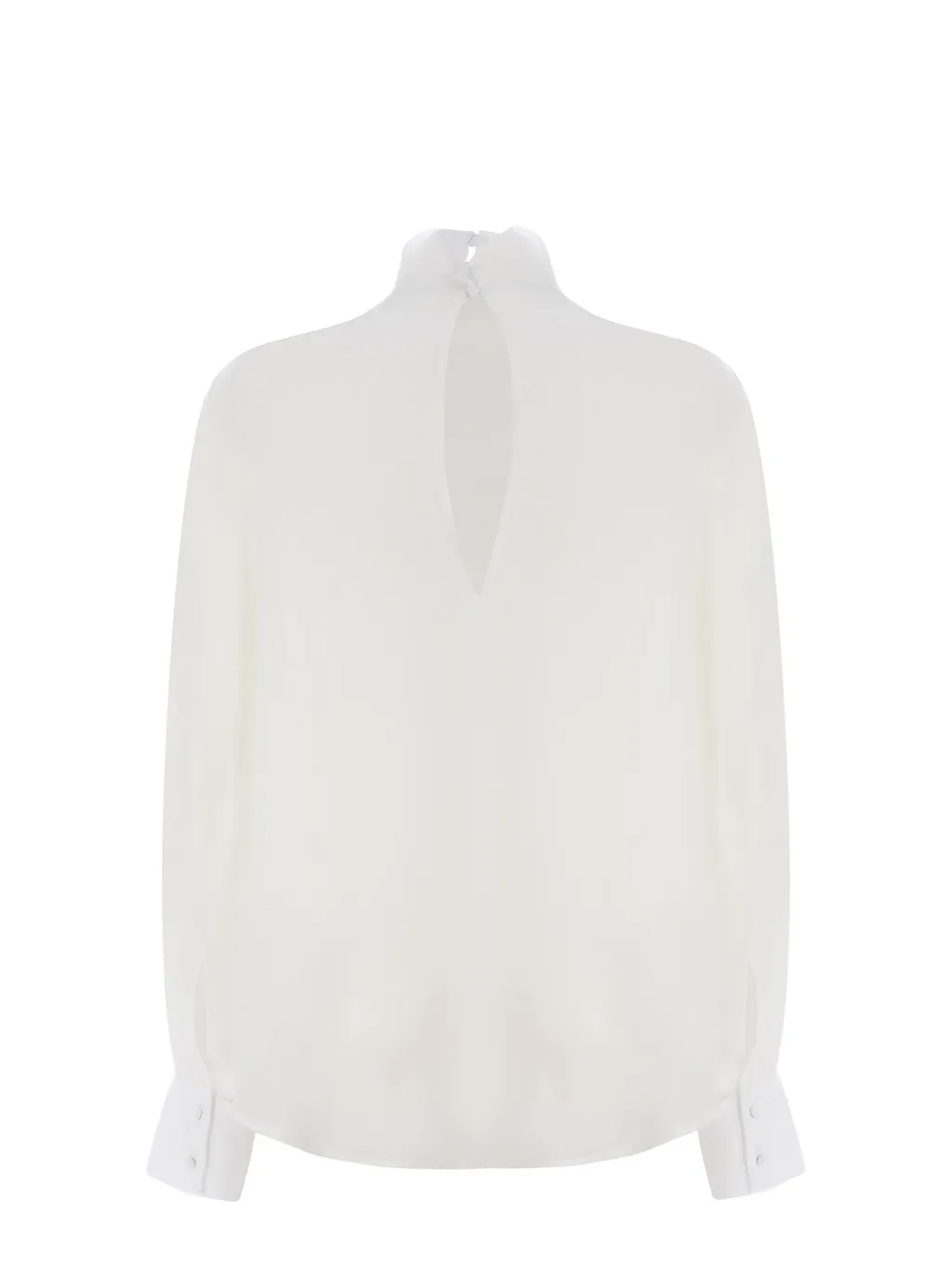 Pinko High Neck Georgette Blouse