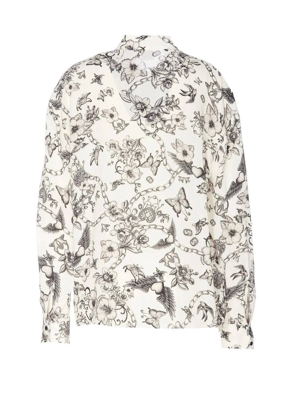 Pinko Long-Sleeved Buttoned Shirt
