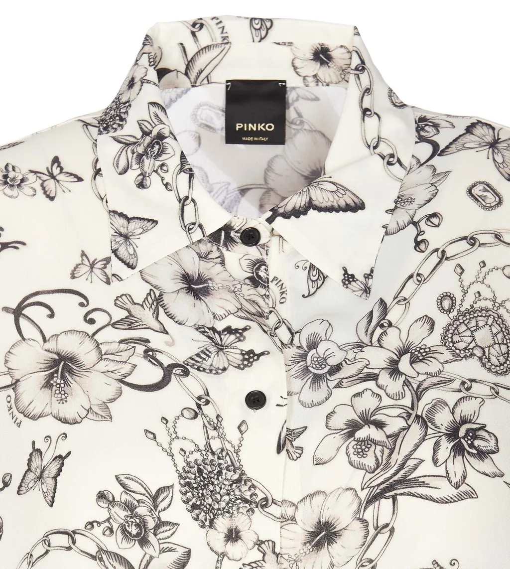 Pinko Long-Sleeved Buttoned Shirt