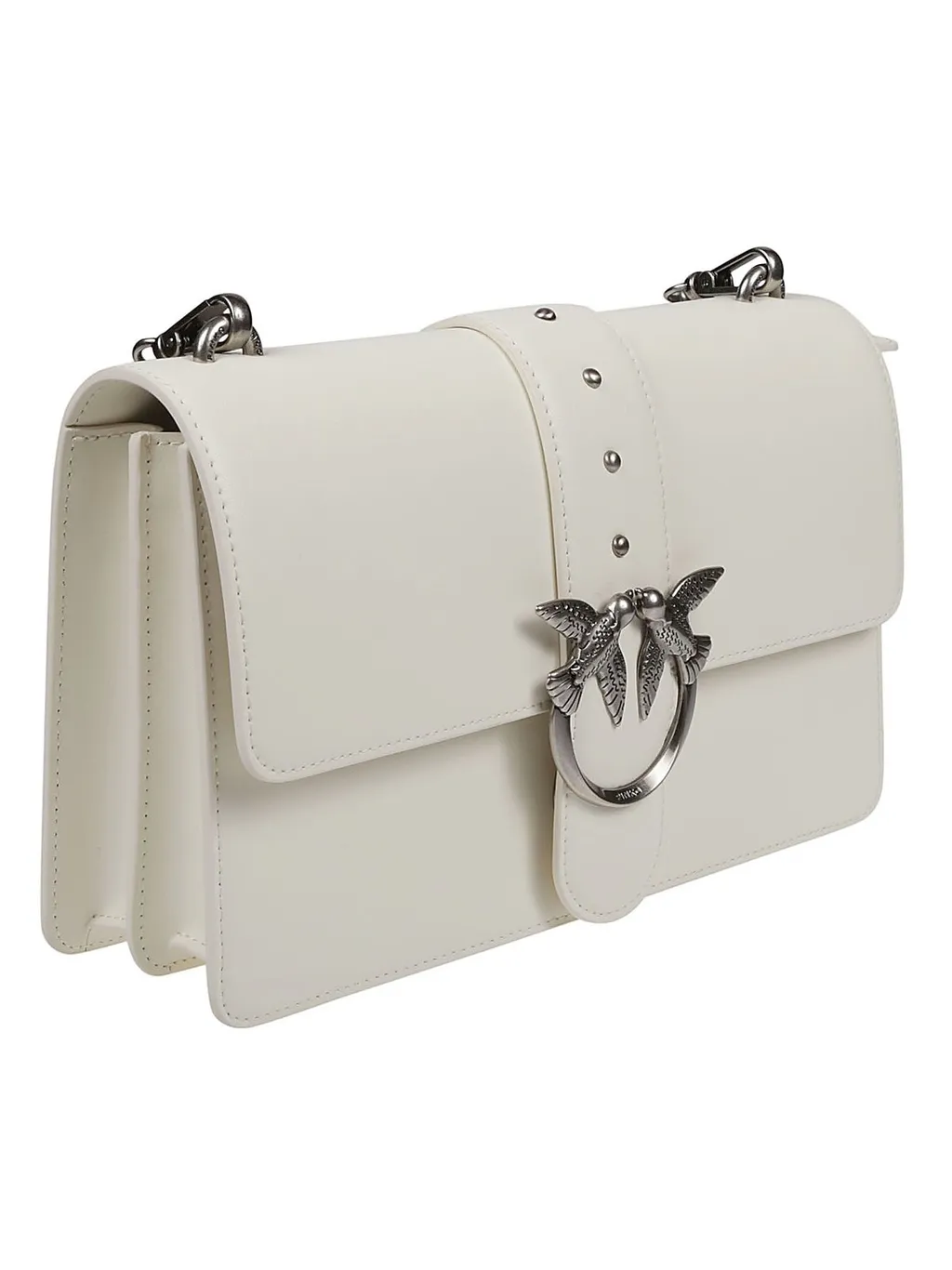 Pinko Love One Classic Logo Plaque Crossbody Bag