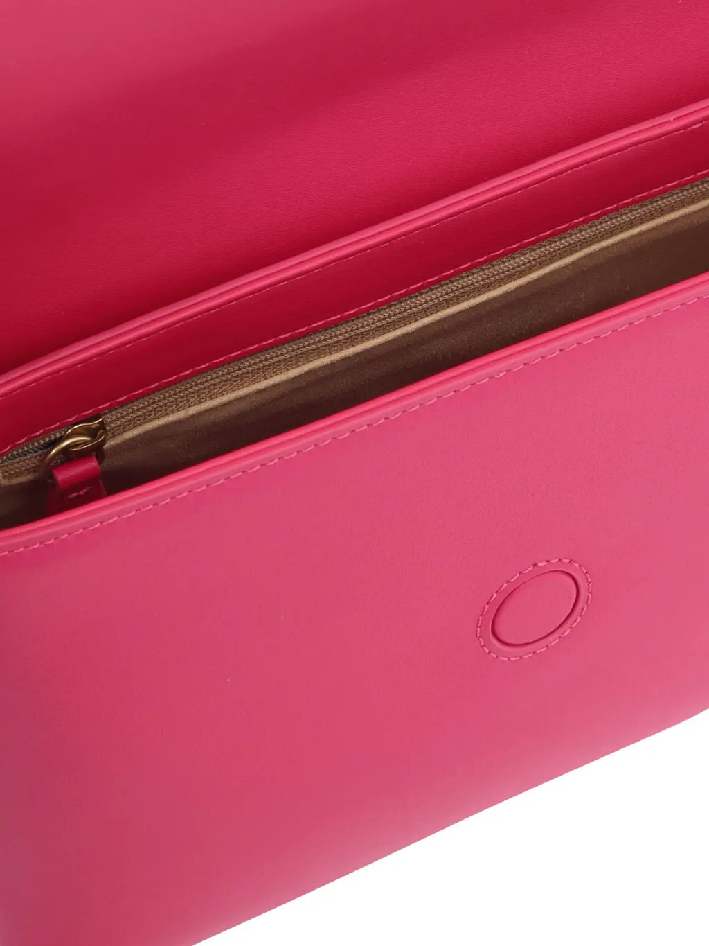 Pinko Aika Fold-Over Crossbody Bag