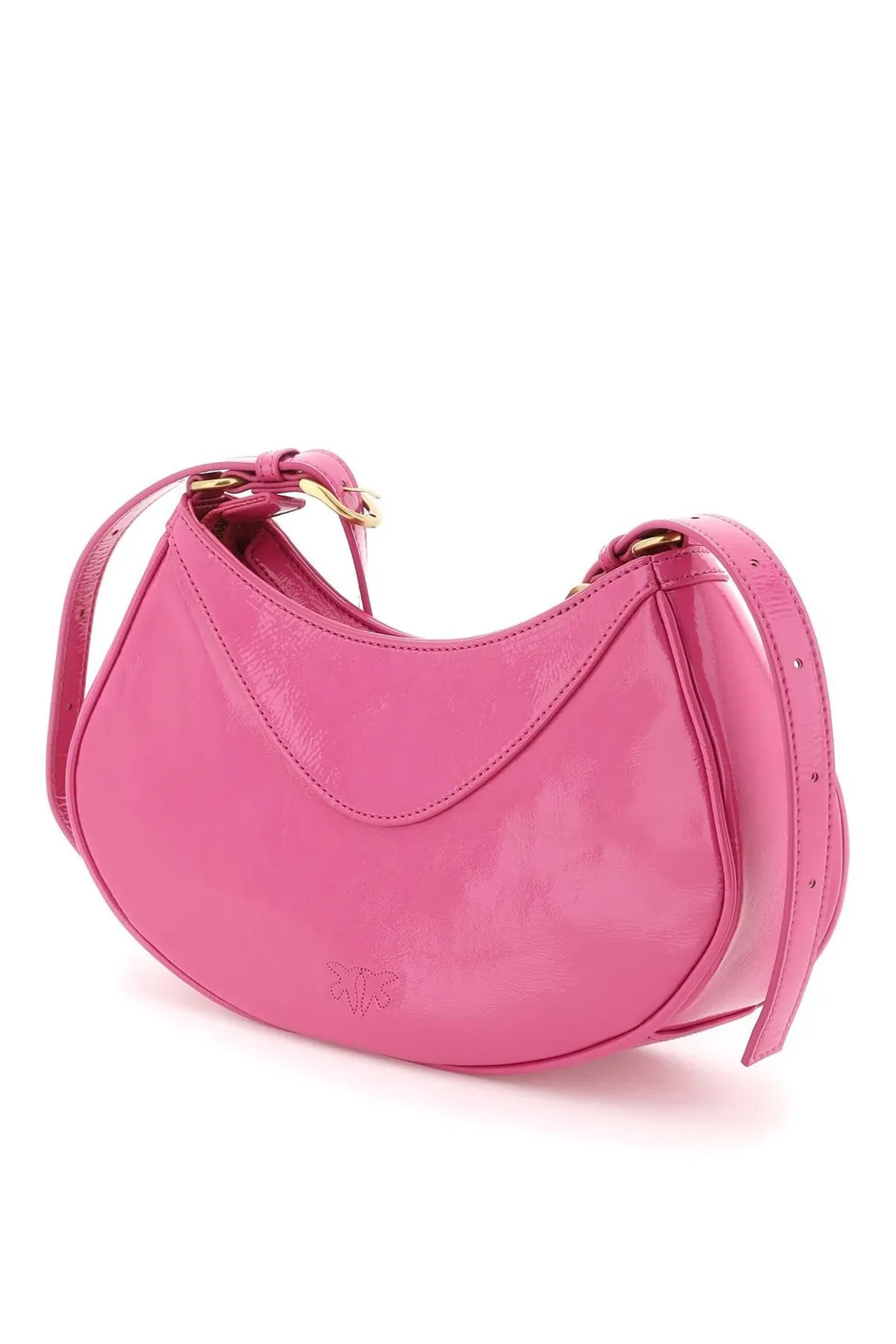 Pinko Logo-Plaque Zipped Crossbody Bag