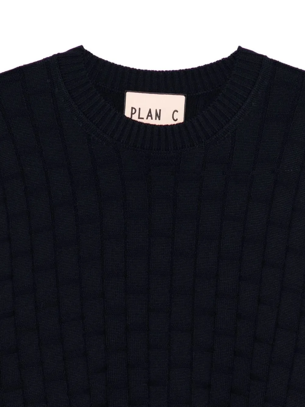 Plan C Ribbed Pullover Knitwear