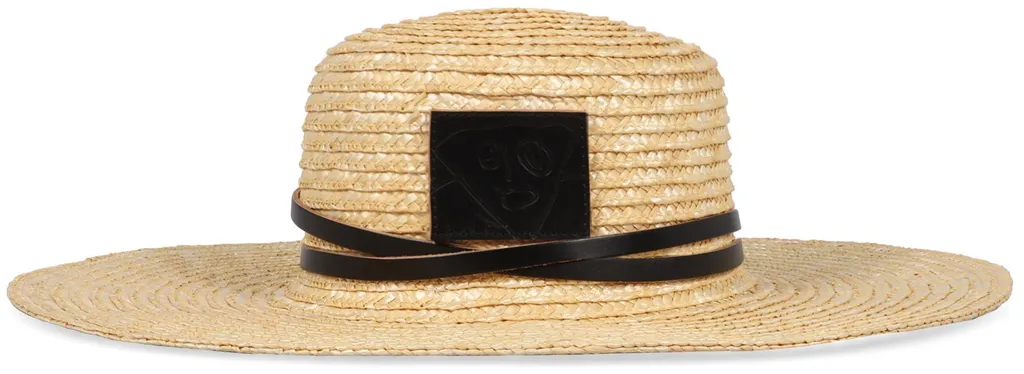 Plan C Wide-Brim Straw Hat